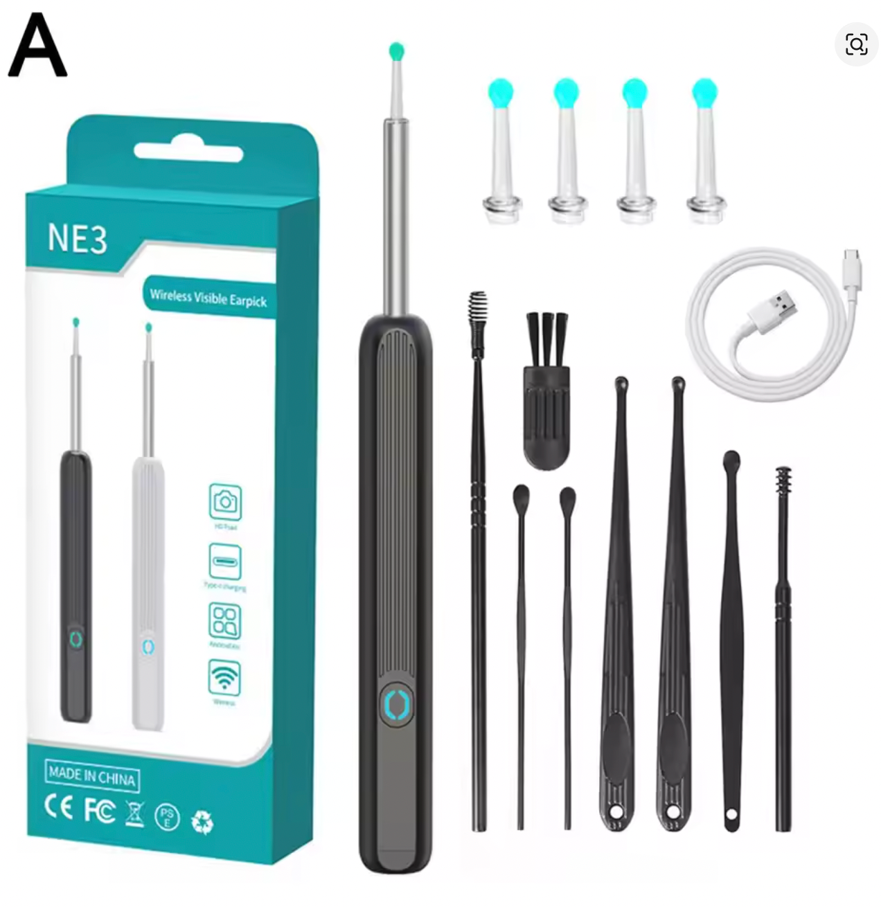 Smart Ear Cleaner 1080P Camera Stick