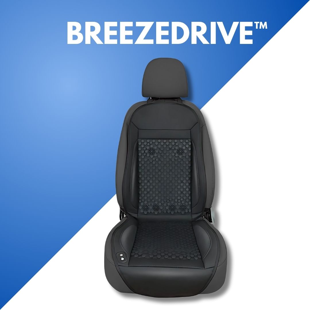 BreezeDrive™ Car Seat Cushion