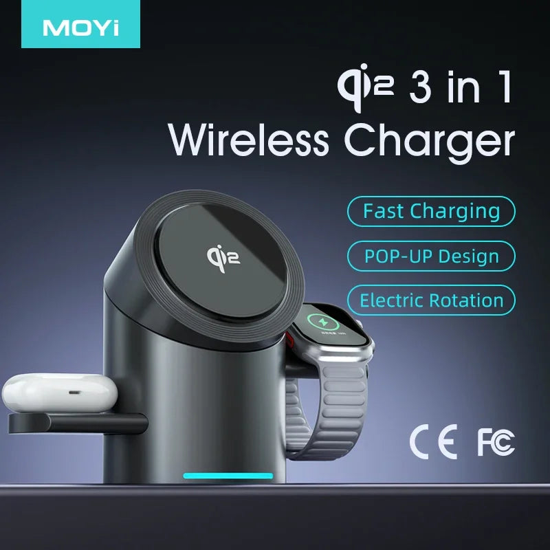 Magnetic Tri-Charge Hub