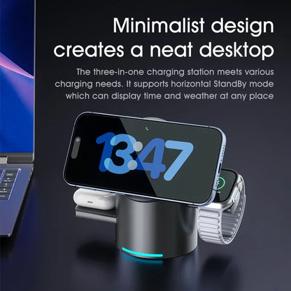 Magnetic Tri-Charge Hub