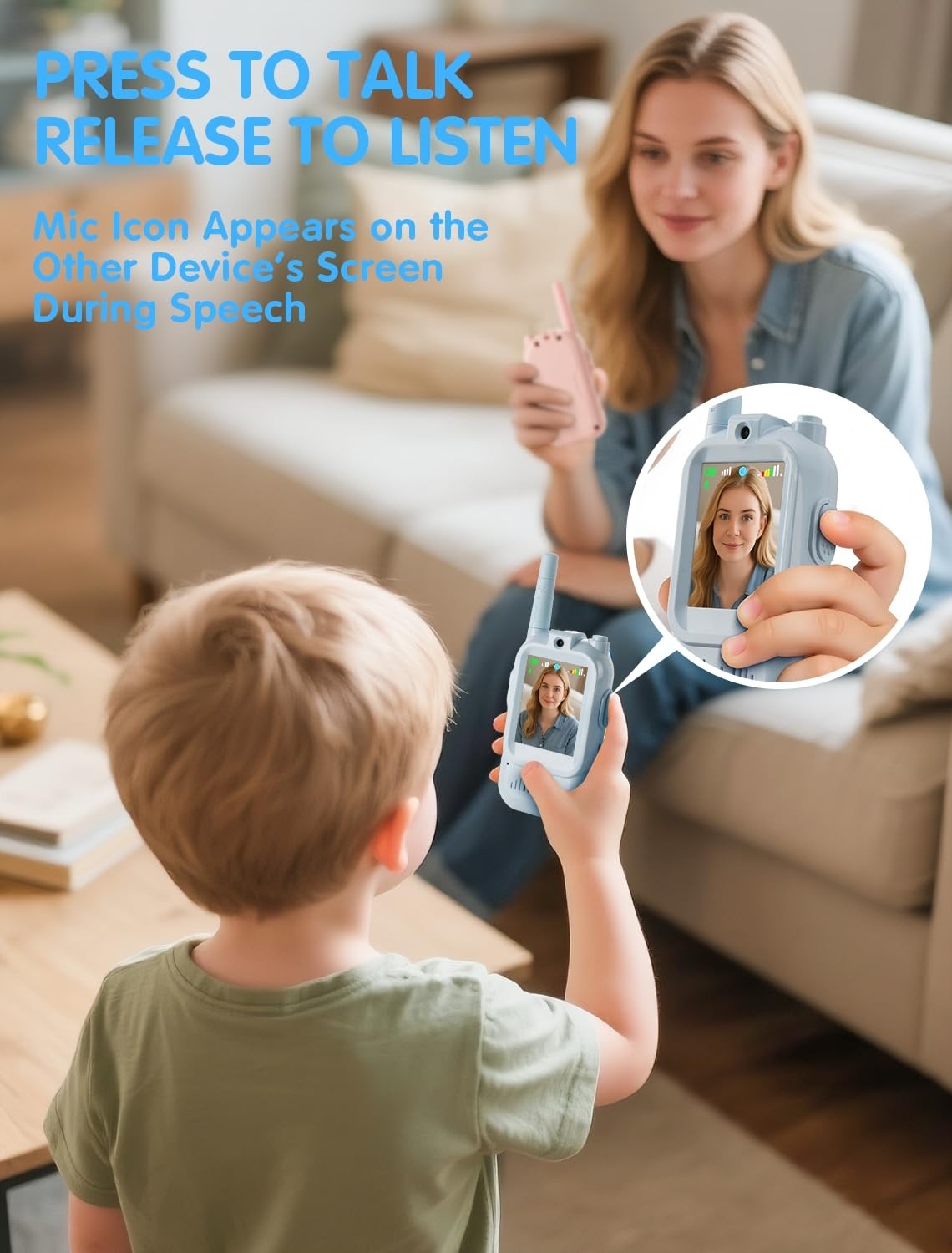 TalkiGo™ – Smart Walkie Talkies